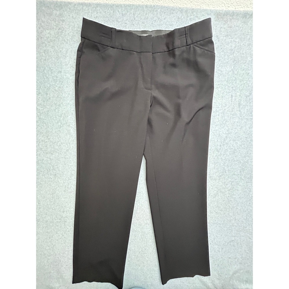 Cato Curvy Black Dress Pants Womens 14 Stretch Work Office Trousers